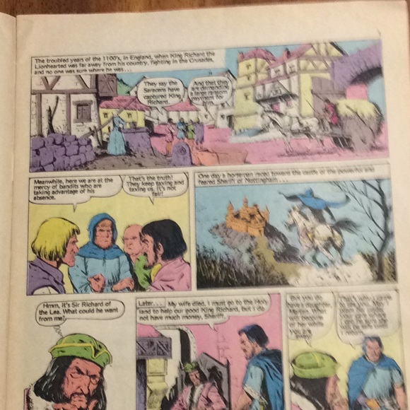 Vtg The Adventures of Robin Hood #4, 1979. #2 prt. - Picture 4 of 7